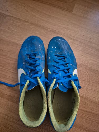 Blue Men's Size M 9.0 (W 10.0) Nike Mercurial Superfly V Neymar Turf Cleats Cleats (Used)