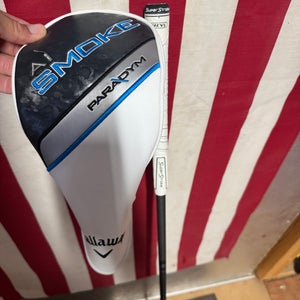 Men's Callaway Paradym AI Smoke Max Right Handed Driver Stiff Flex 9 Loft (Used)