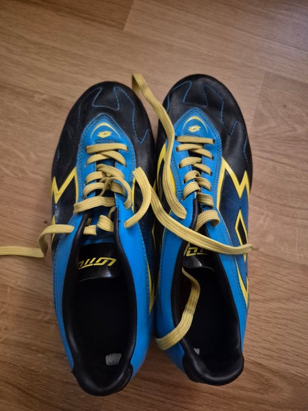 Black Unisex Size M 8.0 (W 9.0) Lotto Turf Cleats Cleats (Used)