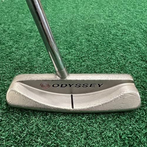 Odyssey White Hot #2 Center Shafted 35 Blade Putter Men's Right Hand Steel