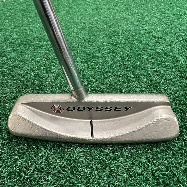 Odyssey White Hot #2 Center Shafted 35 Blade Putter Men's Right Hand Steel