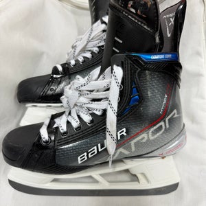 RARE Game used Cole Caulfield - “ELOC” Bauer Vapor Hyperlite 2 Skates (Masked) Pro Stock 7.5 (Use