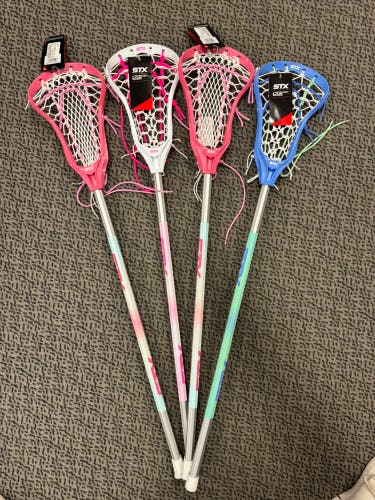 4-Pack Women’s STX Crux 100 Stick (New)
