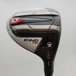 2019 COBRA KING F9 SPEEDBACK 3 WOOD 14.5* STIFF ALDILA TOUR GOOD