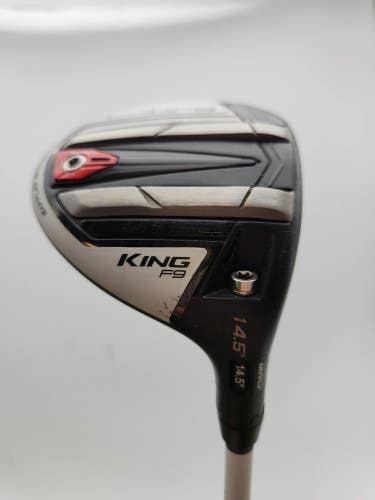 2019 COBRA KING F9 SPEEDBACK 3 WOOD 14.5* STIFF ALDILA TOUR GOOD