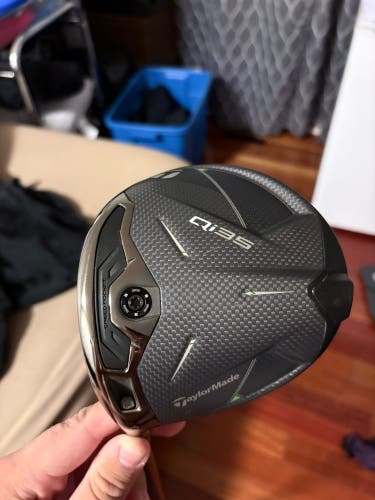 Men's 2025 TaylorMade Qi35 Left Hand Driver Stiff Flex 9 Loft (Used)