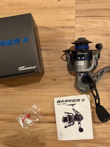 Tsunami Barrier II HDS Spinning Reel – BRAND NEW – Never Used