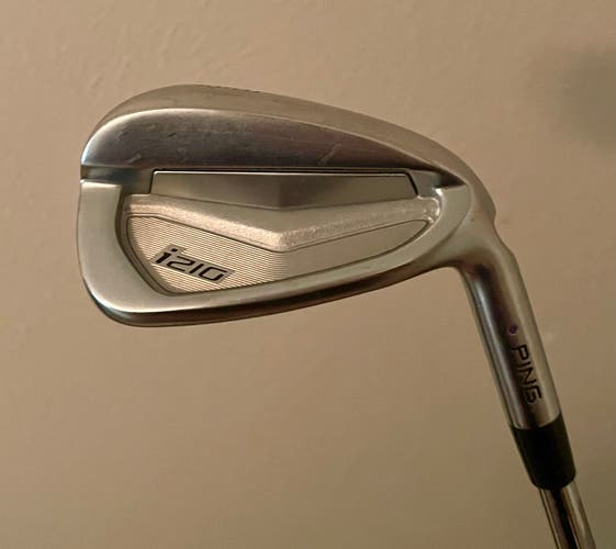 Men's Ping I210 9 Iron Right Handed Steel Shaft (Used) purple dot