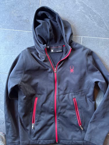 Black Adult Unisex Small Spyder Jacket (Used)
