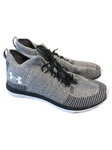Used Under Armour GRY/BLK 4501445103 Running/X-Train Shoes M Grey Senior 11 11862-S000090788