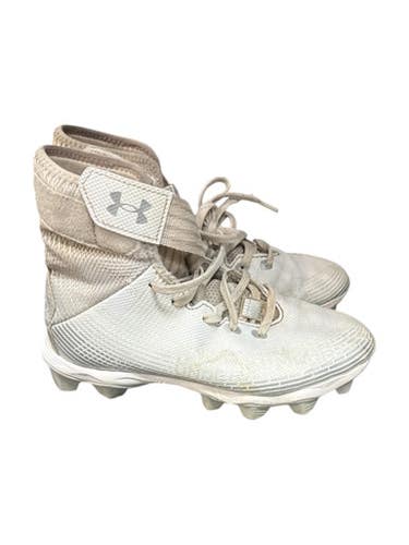 Used Under Armour Jr FB Cleats White Junior 05 11862-S000089328