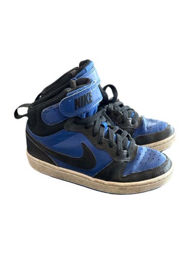 Used Nike Basketball Shoes Y Black And Royal Blue Junior 04 11862-S000089422