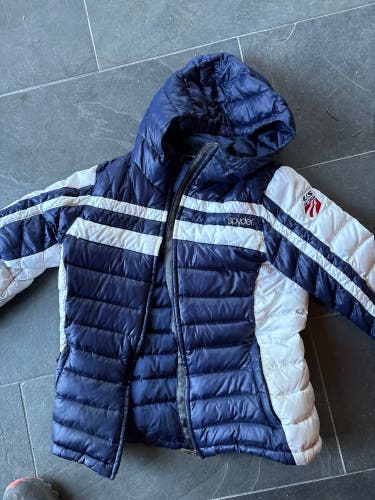 Blue Kids Unisex Large Spyder Jacket (Used)
