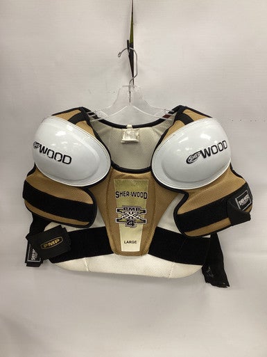 Used Sher-wood PMP X4 Senior Shoulder Pads LG 11851-S000039115