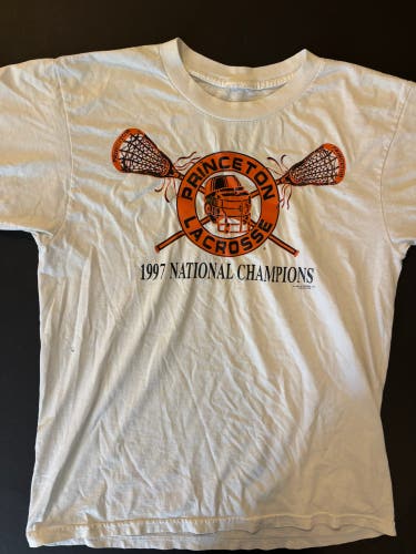 Vintage Princeton Lacrosse Shirt (Large)