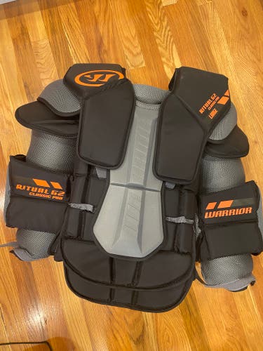 Large Warrior Ritual G2 Pro Classic Goalie Chest Protector (New)