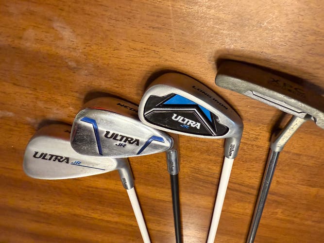 Junior Wilson Ultra Right Handed Clubs (Full Set) Junior 4 Pieces (Used)
