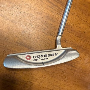 Silver Men's Odyssey Dual Force 550 Blade Left Hand Putter (Used)