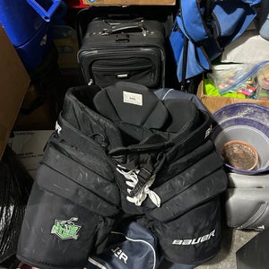 Senior XL 2024 Bauer Pro Hockey Goalie Pants Pro Stock (Used)