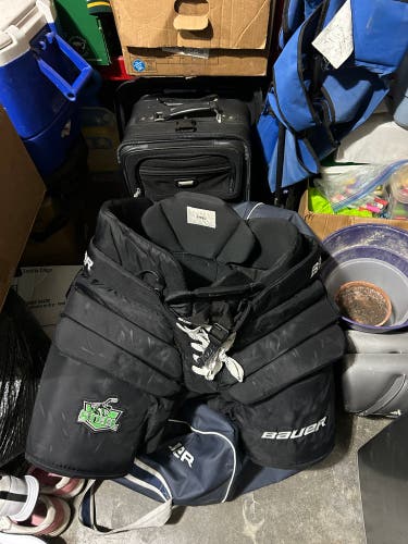 Senior XL 2024 Bauer Pro Hockey Goalie Pants Pro Stock (Used)