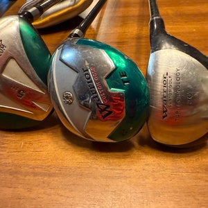Men's Warrior Right Handed Clubs (Full Set) Regular Flex 10 Pieces (Used)