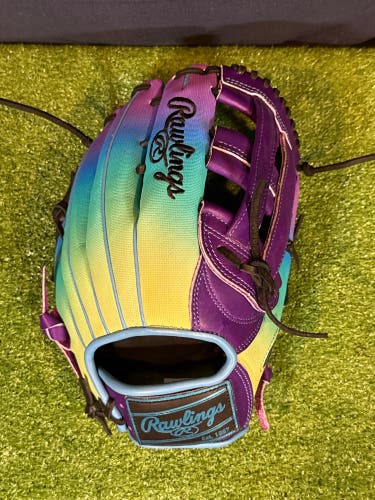 Rawlings Heart of the Hide RH Outfield Baseball Glove 12.75" (Like New)