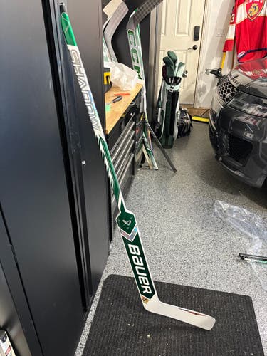 Bauer Shadow Regular Goalie Stick 25" Paddle Pro Stock NCAA Clarkson Brady Parker (New)