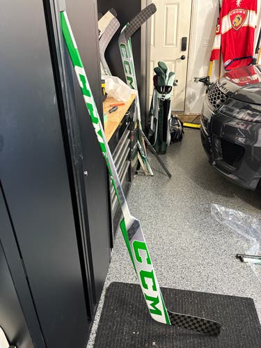 (2 Pack) Senior CCM EFLEX 5 Pro Goalie Stick 26" Paddle Pro Stock NCAA Clarkson Brady Parker (New)