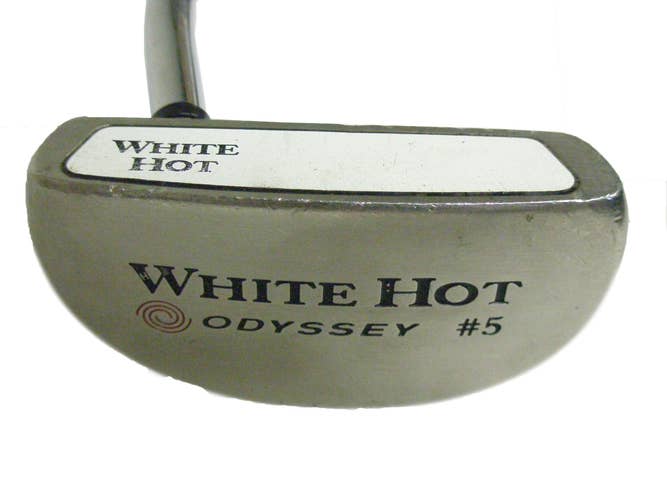 Odyssey White Hot #5 Putter 35" (Semi Mallet, LEFT) no.5 Golf Club LH