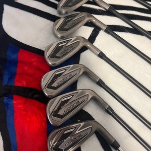 2024 Cobra DarkSpeed Iron Set Stiff Flex (7 Clubs) #5 - #9, PW, GW Graphite/Steel Shaft