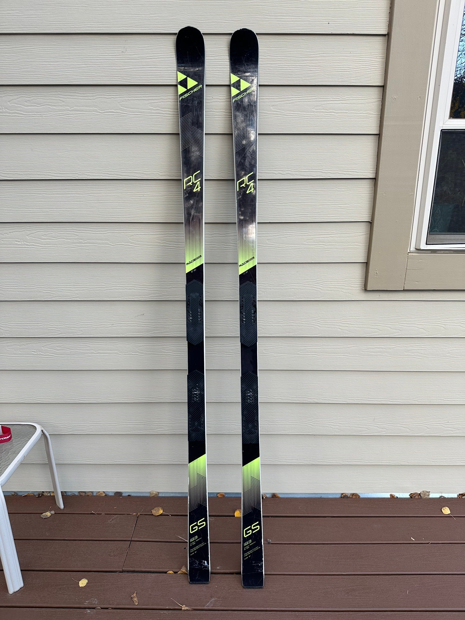 FISCHER RC4 WorldCup GS 180cm New 2021 180 cm Fischer RC4 GS Skis | SidelineSwap | Buy and Sell