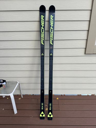 Fischer RC4 World Cup GS 188 cm Racing Skis Without Bindings (Used)