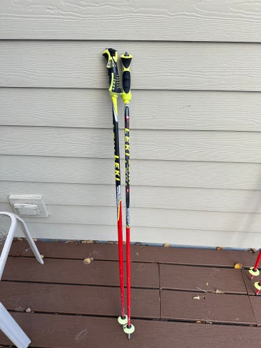 46in (115cm) Leki WORLDCUP SL  Racing Ski Poles (Used)