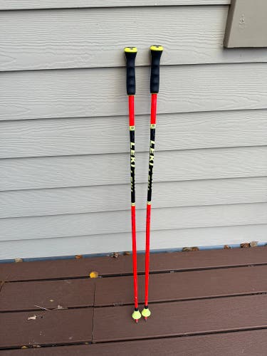42in (105cm) Leki World Cup Lite GS Racing Ski Poles (Used)