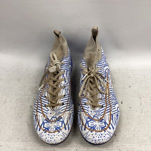 Used Nike Soccer Cleats Carolina Blue And White Senior 8.5 11851-S000039014