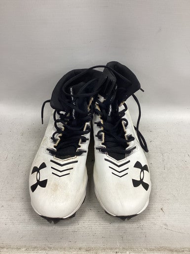 Used Under Armour Adult FB Cleats White Senior 11.5 11851-S000038958