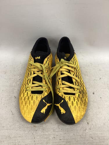 Used Puma Soccer Cleats Black And Yellow Senior 5 11851-S000039015
