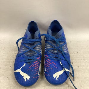 Used Puma Soccer Cleats Royal Blue Senior 5.5 11851-S000039016