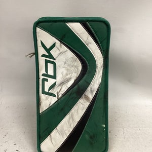 Used Reebok SR 6K Senior Goalie Blocker White And Green 11851-S000039026