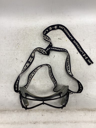 Used Under Armour GOGGLES Lacrosse Facial Protect Black Senior 11851-S000039034