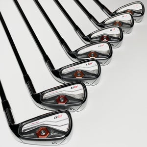 Taylormade R11 Iron Set 5-9, PW, AW Right Handed Stiff Flex Graphite Shafts