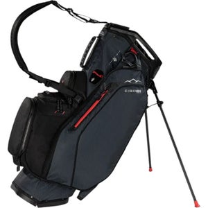 SUN MOUNTAIN C-130 HYBRID STAND BAG STEEL/BLACK/RED 2026