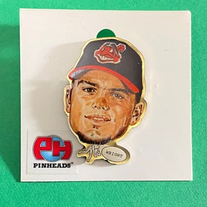 Jaret Wright Vintage 1999 MLB Cleveland Indians Pin (New)
