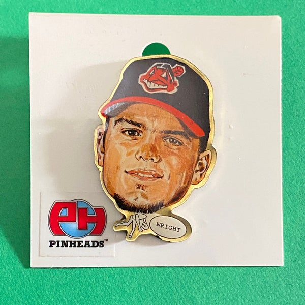 Jaret Wright Vintage 1999 MLB Cleveland Indians Pin (New)