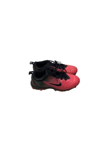 Used Nike PINK/BLK BB/SB CLEATS BB/SB Cleats Black And Pink Junior 03.5 11347-S000257695
