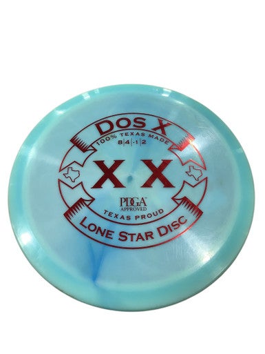 Used Lone Star Disc XX DOS X Disc Golf Driver Carolina Blue 11347-S000257680