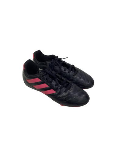 Used Adidas Soccer Cleats Black And Pink Junior 04 11347-S000257669