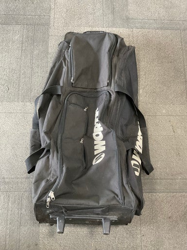 Used Worth WHEELED CATCHERS BAG BB/SB Team Catcher Bag Black 11614-S000223680