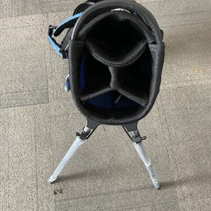 Used US Kids STAND BAG GREEN/BLUE Jr Stand Bag Kelly green 11614-S000223671