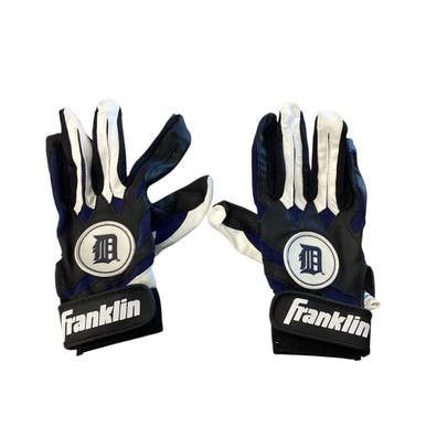 Used Franklin BB/SB Batting Gloves Black Youth 11760-S000083316